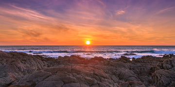 Yallingup sunset pano