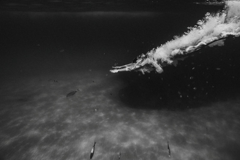 Now she feels like ~ the first dive
