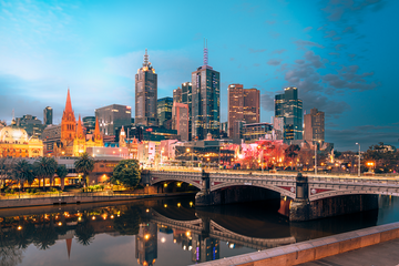 Melbourne by the Yarra