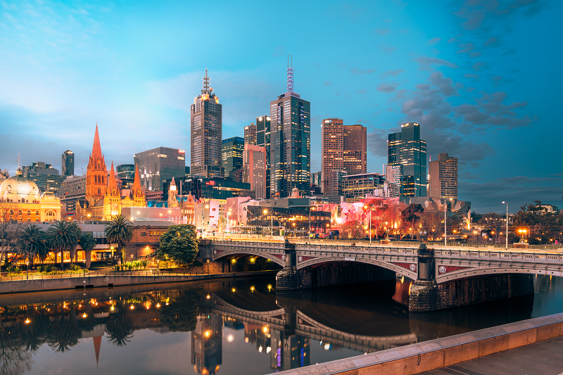 Melbourne by the Yarra