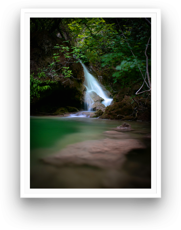 Hidden waterfall