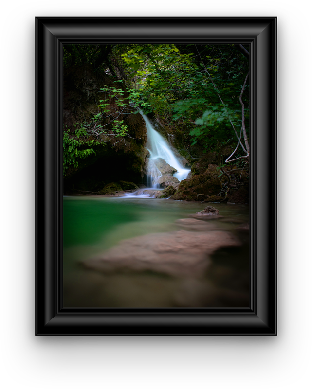 Hidden waterfall