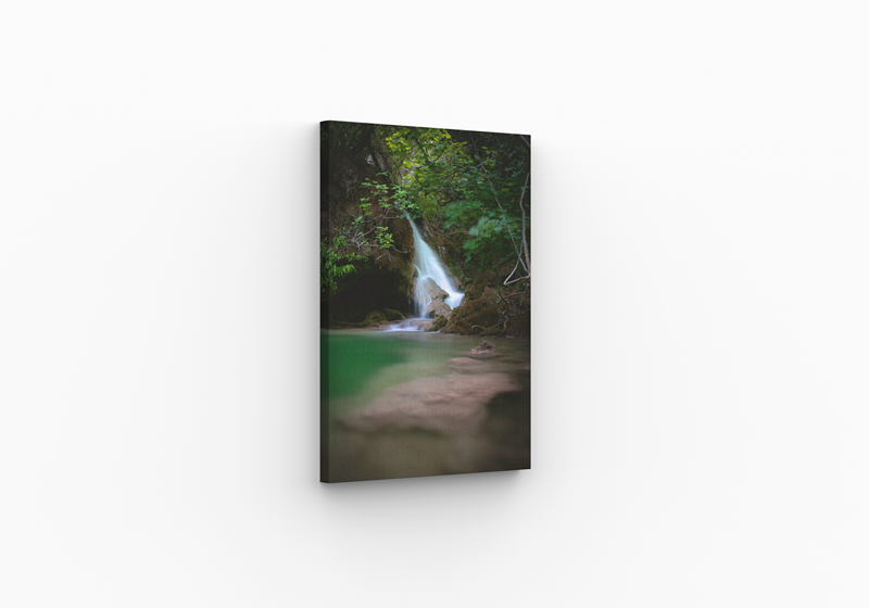 Hidden waterfall