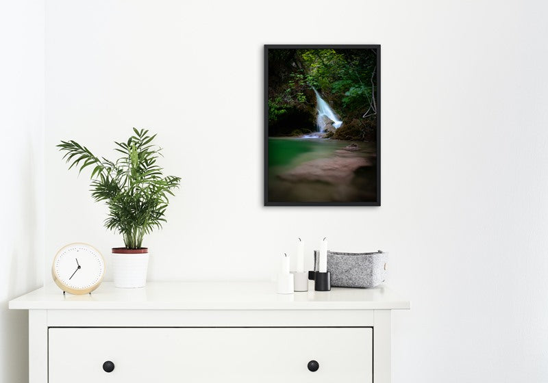 Hidden waterfall