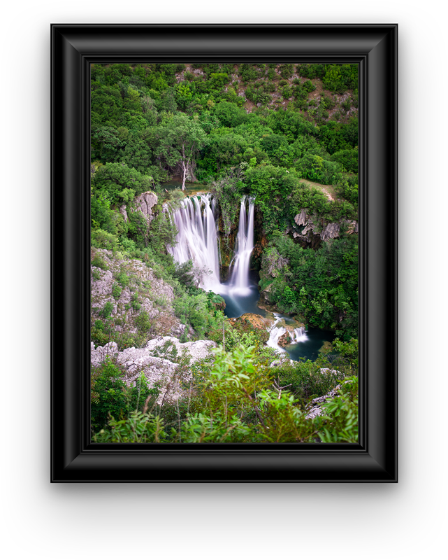 Manojlovac waterfall Croatia