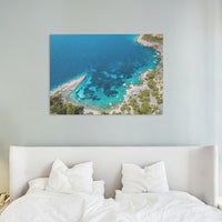 Aerial beach
