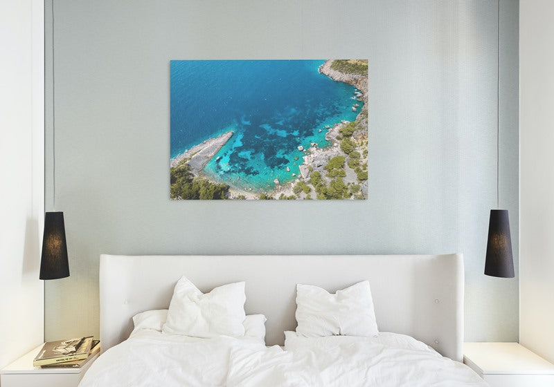 Aerial beach