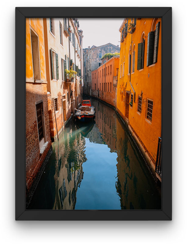 A gondola in Venice