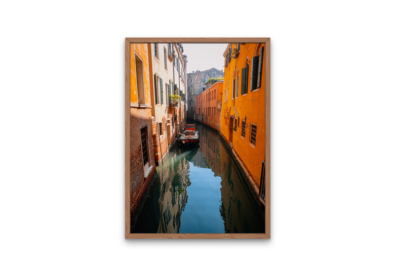 A gondola in Venice