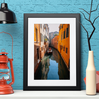 A gondola in Venice