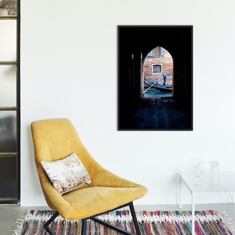 The gondola driver, Venice