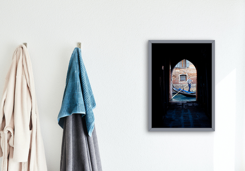 The gondola driver, Venice