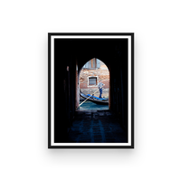 The gondola driver, Venice
