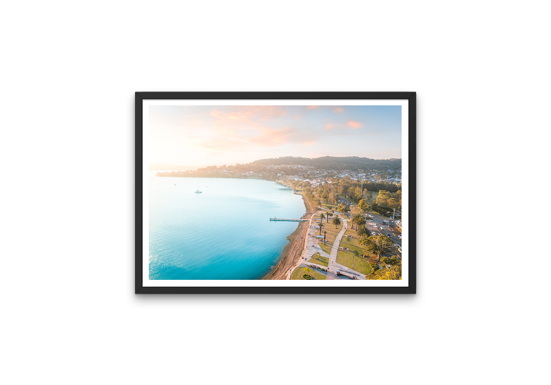 Warners Bay Foreshore Sunset Landscape