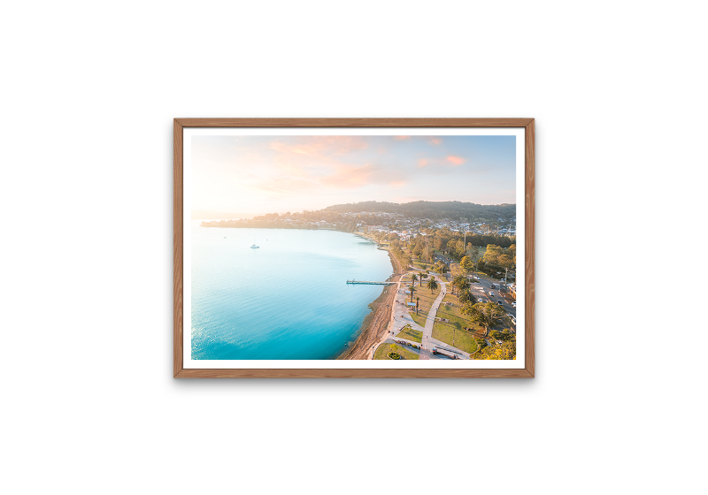 Warners Bay Foreshore Sunset Landscape