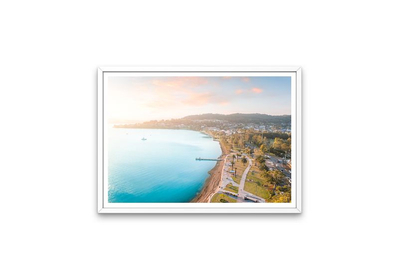 Warners Bay Foreshore Sunset Landscape