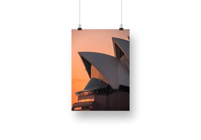 sydney opera house sunset