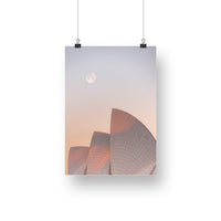 sydney opera moon